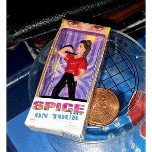 VINTAGE 1998 SPICE GIRLS ON TOUR MELANIE C. MINI DOLL IN ORIGINAL BOX